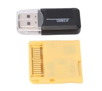 ZAICOLER Multi Console per Scheda R4 3DS 2DS Compatibile con la Serie DS 3DS, Supporta Scheda SD da 128 GB Firmware in Legno Caricamento Rapido Dispositivo di Backup del Gioco (YELLOW)