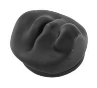 ZAICOLER Naso Finto, Silicone Pratica Labbro Modello Modella Piercing Piercing Display Morbido Ed Elastico Tatuaggio Lebbra Finte per Principianti per Principianti (BLACK)