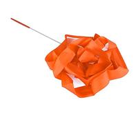ZAICOLER Nastri da Danza per Bambini da 4 M, Stelle Filanti Colorate per Ginnastica, Graziose Bacchette da Ballo per Feste, Impugnatura Antiscivolo, Nylon Rosso e Fibra di Vetro (#3)