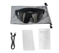 ZAICOLER Occhiali da Sole Bluetooth per Uomo Donna, Occhiali da Sole Bluetooth da Ciclismo, Auricolari Musicali con Chiamata Musicale BT e Ricarica di Tipo C, Ideali per Sport, Equitazione, Corsa e