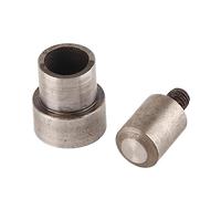ZAICOLER Perforatore di Precisione per Fori Cavi per Materiali Elastici, Stampo per Punzonatura in Acciaio da 2 Pezzi da 1,5-16 Mm, Ideale per la Riparazione di Scarpe e la Lavorazione della Pelle