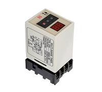 ZAICOLER Relay di Ritardo del Tempo, relè del Timer AH3-DM Relay di Ritardo del Tempo 0,01S-99H Display LED per il Telecomando, Comunicazione (DC 12V)