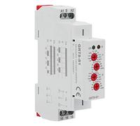 ZAICOLER Relay Timer, GRT8-S1 90x18x64mm Mini Asimmetrici Rilevaggio del Timer di Ciclo di Ripetizione Timer Relay con Indicatori a LED per il Controllo del Ritardo del Ciclo