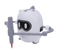 ZAICOLER Robot da Disegno per Bambini, Voce Interattiva Educativa 100 Carte 22 Penne 2000mAh Giocattoli Educativi con Molteplici modalità di Disegno Robot da Disegnos