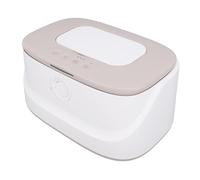 ZAICOLER Scaldasalviette per Neonati con Luce Notturna Dolce Temperatura Salviette Umide Regolabile con Precisione Erogatore Riscaldatore Salviette Umide per Neonato Bambino Piccolo (GREY)