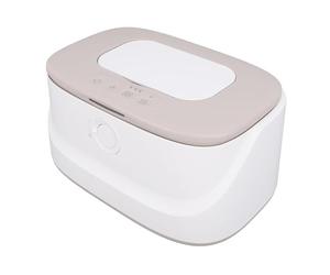 ZAICOLER Scaldasalviette per Neonati con Luce Notturna Dolce Temperatura Salviette Umide Regolabile con Precisione Erogatore Riscaldatore Salviette Umide per Neonato Bambino Piccolo (GREY)