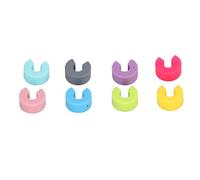 ZAICOLER Set di 16 Pennarelli Riutilizzabili in Silicone per Bicchieri da Vino per Feste, Identificatori Colorati Unici per Tazze, Materiale Durevole e Sicuro