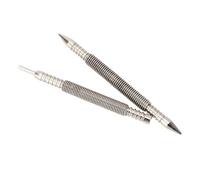 ZAICOLER Set di 2 Punte per Chiodi a Doppia Testa e Punzoni per Perni Cerniera, Set di Chiodi a Molla in Acciaio per Cuscinetti, Strumenti con Impugnatura Antiscivolo, Ideali per Legno, Metallo e