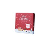 ZAICOLER Set di Cucchiai Natalizi in Acciaio Inossidabile Elegante e Resistente per gli Amici di Famiglia 4 Pezzi (#1)