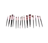 ZAICOLER Set di Pennelli per Trucco 15 Pezzi, Kit di Pennelli Cosmetici Morbidi Professionali, Set di per Capelli in Nylon con Tubo in Alluminio e Manico in Plastica, Ideale per Spose, Madri, Amici
