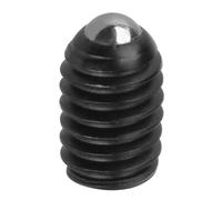 ZAICOLER Set di Pistoni a Molla con Sfera in Acciaio Al Carbonio con Filettatura M4 Precisa per Dispositivi Meccanici, Sfera con Pistone a Molla Durevole da 10 Pezzi per Morsetti, Stampi (M4*8(10 PZ))