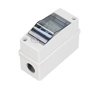ZAICOLER Sezionatore 1000 V CC Interruttore Automatico Miniaturizzato Solare Fotovoltaico con Scatola di Distribuzione IP65 per Connesso Alla Rete Solare Fuori Rete Home RV