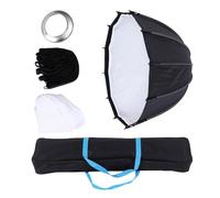 ZAICOLER Softbox da 90CM per Fotografi di Studio e Riprese in Esterno Sistemas di Rilascio Rapido Un Toque Elimina Complicazioni Montaggio Include Griglia Nido D'ape Diffusori Borsa