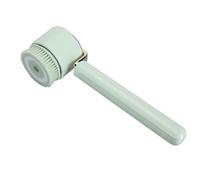 ZAICOLER Spazzola Esfoliante Corpo Elettrica da 34CM per Docce e Vasche da Bagno Domestiche 5 Testine Intercambiabili per Pulizia Corporea Completa 3 Velocità Regolabili Impermeabil (Oro rosa)