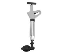 ZAICOLER Strumento per Rimuovere Gli Intasamenti di Scarico Efficiente dello Stantuffo del WC Ad Alta Pressione per la del Bagno 1 unità (Grey)