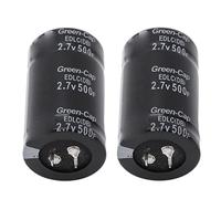ZAICOLER Super Condensatore, 2 PCS 2.7V 500f 35 X 60mm, Auto di Accumulo di Energia di Accumulo di Energia Audio Kit di di per Raddrizzatori Automobilistici