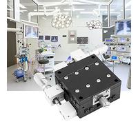 ZAICOLER Tavola Scorrevole 60x60mm Precisione XY Linear Stage Spostamento Manuale per Applicazioni Ottiche e Meccaniche Lega di Alluminio
