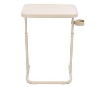 ZAICOLER Tavolo da Letto 18,9x13,78 Pollici 3 Livelli Regolazione Altezza Piano della Scrivania Staccabile Vassoio per Cena TV Piano del Tavolo Magnetico per Camera Letto Soggiorno