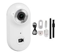 ZAICOLER Telecamera per Collare per Animali Domestici, Videocamera da | Body Camera Sportiva, Addominali, Visione Via App WiFi, 2-3 Ore, AVI, 128GB