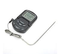 ZAICOLER Termometro da Digitale con Sonda, Timer Programmabile Ad Alta Precisione per Monitor da, 12,5x7,5x1,7 Cm