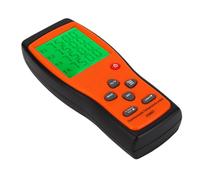 ZAICOLER Termometro Termocoppia, Termometro Digitale Tipo K a 4, Tester per Alte Temperature 200 1372°C con 4 Sonde e 2 Unità di Commutazione, Ideale per Laboratorio