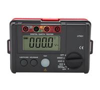ZAICOLER UT521 Tester di Terra Digitale, Misuratore di Resistenza di Isolamento di Terra, Tester Elettrico con Indicazione di Fuori Portata e Mantenimento dei Dati, Ideale per Sistemi di