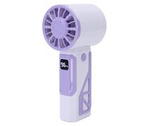 ZAICOLER Ventilatore Portatile Portatile Potente Mini Ventilatore da Viaggio per le Giornate Calde Adatto per Ragazze e Ragazzi Alla Moda ABS 5,7x2,6 Pollici (Viola)