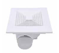 ZAICOLER Ventola di Aspirazione da Soffitto da 30W per Cucina Bagno Lavanderia Ufficio Centro Commerciale Elimina Umidità e Odori Velocemente con Flusso D'aria di 150M³ & H