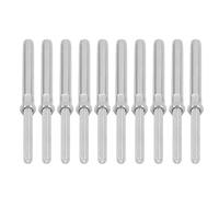 ZAICOLER Viti a Compressione con Filettatura in Acciaio Inossidabile 10 Pezzi Hardware Durevole per Applicazioni di Ringhiere per Cavi (M6/3 mm)