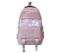Zainetti con sedia per la scuola per l'inizio della stagione scolastica, carini zaini per bambini per ragazzi e ragazze, zaini di grande capacità per uscire, zaini leggeri, Colore: rosa