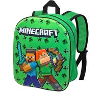 Zainetto 3D Asilo Bambini Per Minecraft Fan - Zaino Tempo Libero Bambino e Bambina - Scuola Materna, 31 Centimetri, Viaggio, Regalo