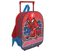 Zainetto asilo Cm. 28 con trolley - Spiderman