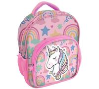 Zainetto asilo cm. 30 con tasca deluxe - Unicorno