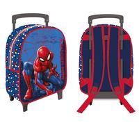 Zainetto asilo con trolley Cm. 31x24x10 - Spiderman