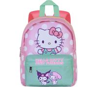 ZAINETTO ASILO HELLO KITTY CON SPALLACCI REGOLABILI PER BAMBINI 10X22X27 CM. 7L.