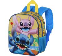 Zainetto Asilo STITCH ANGEL 3D Zaino Prescolare con Scomparto Unico 10X25X30 CM.
