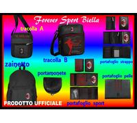 ZAINETTO - BORSELLO/TRACOLLA - PORTAFOGLIO PELLE & STRAPPO MILAN ORIGINALE