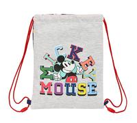 Zainetto con Cordini Mickey Mouse Only One Blu Marino 26 x 34 x 1 cm