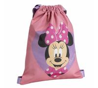 Zainetto con Cordini Minnie Mouse Rosa 27 x 33 cm
