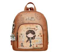 ZAINETTO CON TASCA FRONTALE PEACE & LOVE CAMEL NEKKE