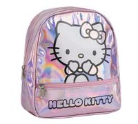 ZAINETTO DA PASSEGGIO HELLO KITTY BORSA CASUAL IRIDESCENTE TEMPO LIBERO 23 CM
