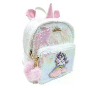 Nice Group - Magic Unicorn - Dreamycorn Backpack, 1 Zainetto Unicorno con Paillettes Reversibili Che cambiano Colore
