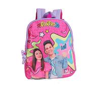 ZAINETTO PER BAMBINE ME CONTRO TE - basic per asilo - PRODOTTO UFFICIALE COLORE FUXIA E VIOLA