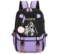 Zainetto per bambini - un regalo per gli amanti della musica | Zaino scolastico patchwork bicolore per ragazzi e ragazze, uno zaino scolastico leggero e capiente