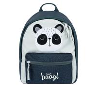 Baagl Zaino per l'asilo, per bambini, per l'asilo, per bambini, con cintura sul petto, panda