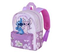 ZAINETTO PRESCOLARE STTICH ANGEL DISNEY BORSA 27 CM ASILO NIDO E TASCA FRONTALE