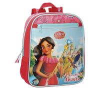 ZAINETTO SCUOLA ELENA DI AVALOR 28 CM ZAINO ASILO BAMBINE ROSSO AZZURRO