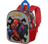 ZAINETTO SPIDERMAN ASILO SCUOLA PER BAMBINI CON SPALLACCI PER BAMBINI 31X26X11CM