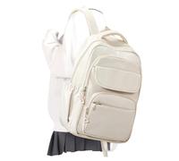 Zainetto Università Superiore Uomo Donna, Zaino Lavoro Leggero Impermeabile, Zaini Scuola Media Ragazza Ragazzo, Zaino PC 14 Pollici, Zainetto Tempo Libero Multitasche(Beige)