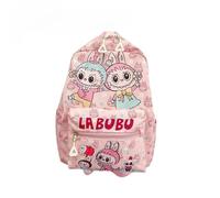 Zaini a doppia spalla per bambini e bambine, simpatici e leggeri zaini per la scuola dell'infanzia stampati con cartoni animati, appositamente progettati per i bambini.,Pink 1,small